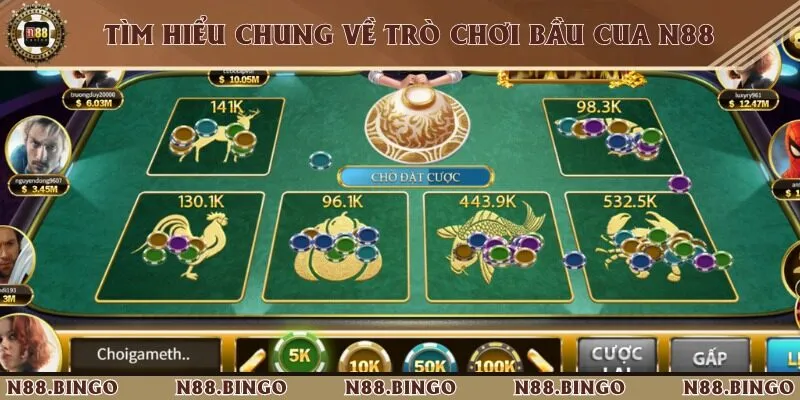 Thông tin cần biết về trò chơi bầu cua 