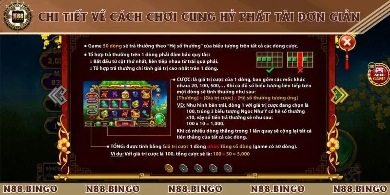 Luật quay hũ trong Cung Hỷ Phát Tài