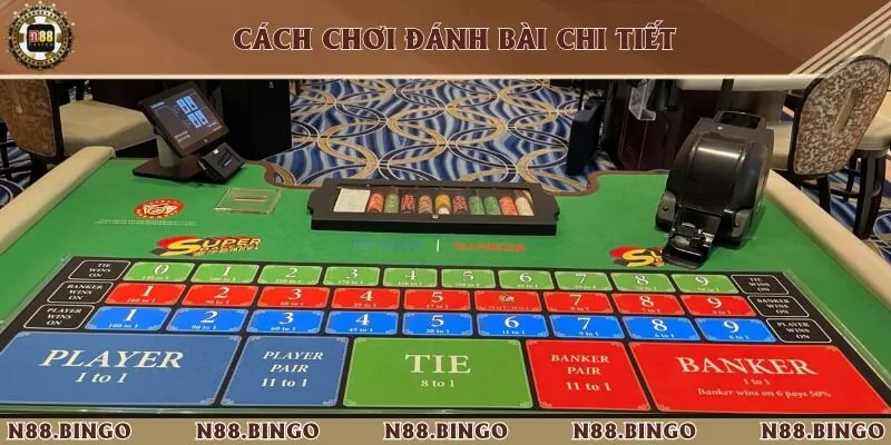 Cách chơi chi tiết trong một ván bài 