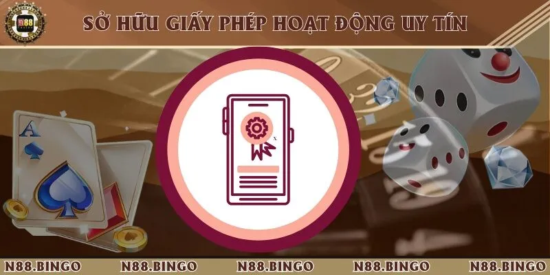 Sở hữu giấy phép hoạt động an toàn