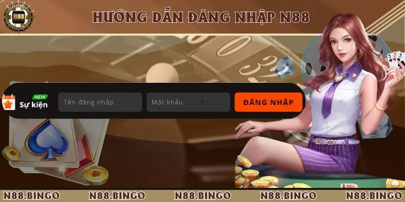 Thực hiện đăng nhập N88 nhanh chóng